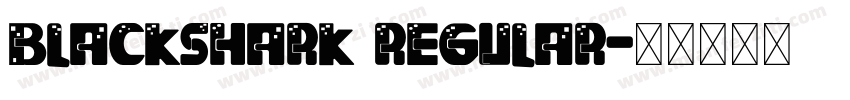 BlackShark Regular字体转换